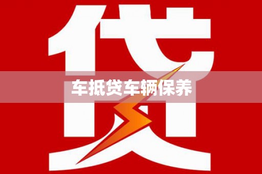 仲巴车抵贷车辆保养