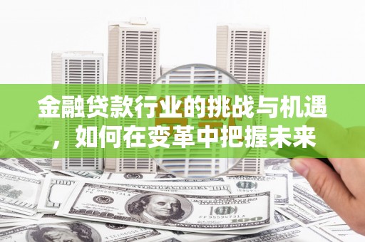景德镇金融贷款行业的挑战与机遇，如何在变革中把握未来