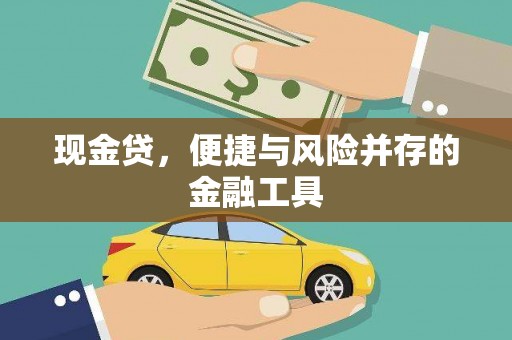 宜秀现金贷，便捷与风险并存的金融工具