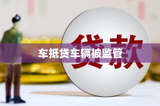 灵宝车抵贷车辆被监管