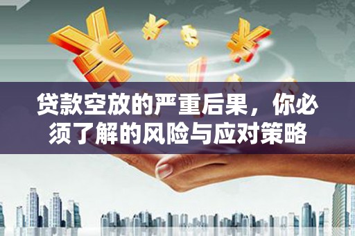 景德镇贷款空放的严重后果，你必须了解的风险与应对策略