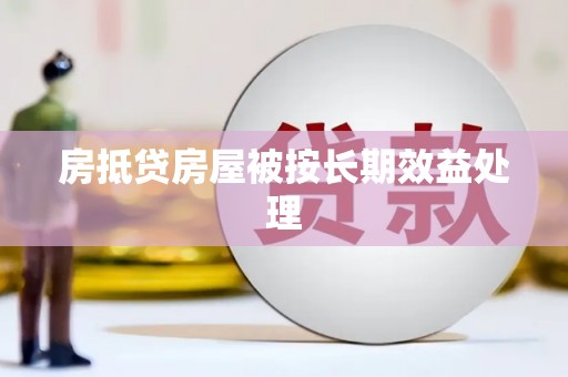 邗江房抵贷房屋被按长期效益处理