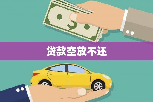 石龙贷款空放不还