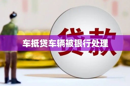 枞阳车抵贷车辆被银行处理