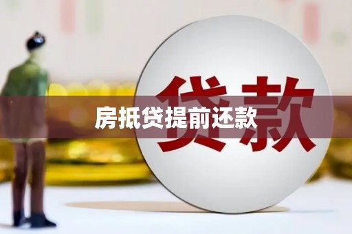 湖西房抵贷提前还款