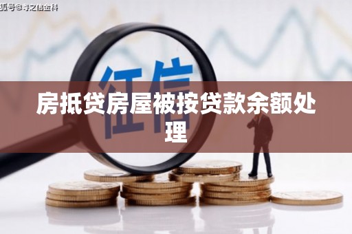 南岸房抵贷房屋被按贷款余额处理