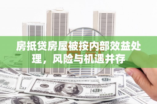北湖房抵贷房屋被按内部效益处理，风险与机遇并存