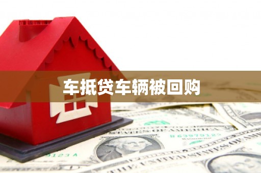 婺城车抵贷车辆被回购
