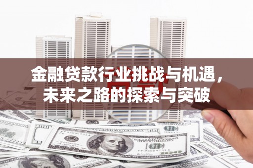 贵池金融贷款行业挑战与机遇，未来之路的探索与突破