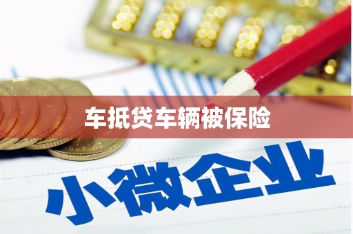 杨梅车抵贷车辆被保险