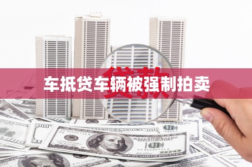山海关车抵贷车辆被强制拍卖