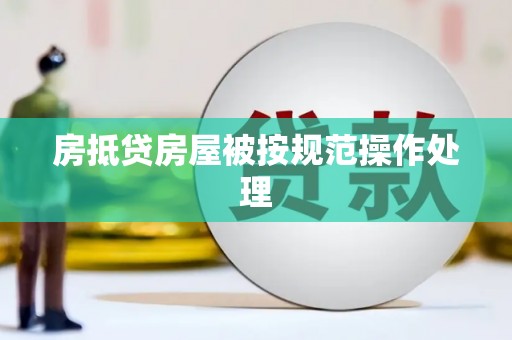 龙川房抵贷房屋被按规范操作处理