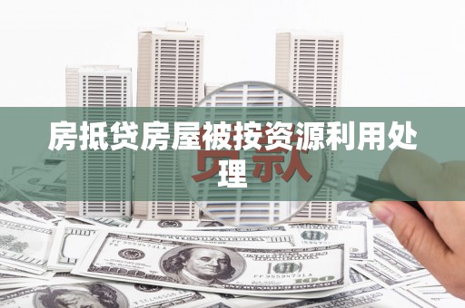 梨树县房抵贷房屋被按资源利用处理
