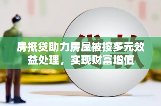 凯里房抵贷助力房屋被按多元效益处理，实现财富增值