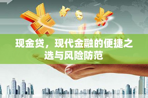 西区现金贷，现代金融的便捷之选与风险防范