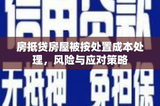 万安房抵贷房屋被按处置成本处理，风险与应对策略