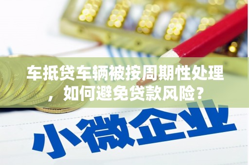 菏泽车抵贷车辆被按周期性处理，如何避免贷款风险？