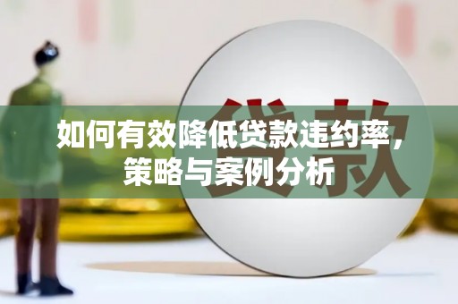 广州如何有效降低贷款违约率，策略与案例分析