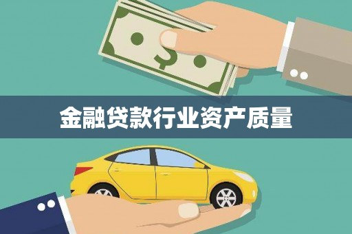 平湖金融贷款行业资产质量
