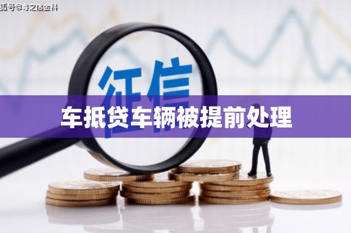 宝兴车抵贷车辆被提前处理