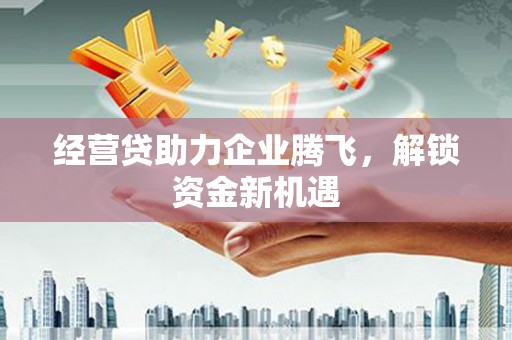 宏伟经营贷助力企业腾飞，解锁资金新机遇