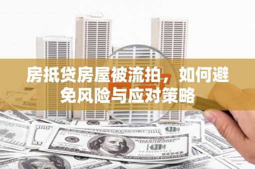 茶陵房抵贷房屋被流拍，如何避免风险与应对策略