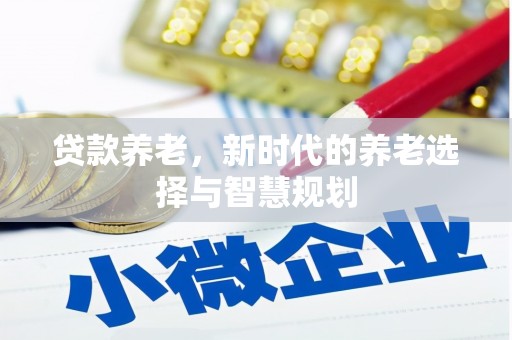丛台贷款养老，新时代的养老选择与智慧规划