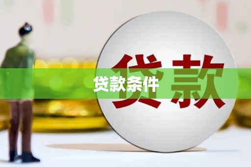 颍东贷款条件