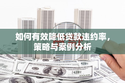 曲麻莱如何有效降低贷款违约率，策略与案例分析