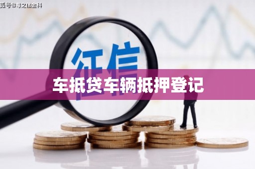 滕州车抵贷车辆抵押登记