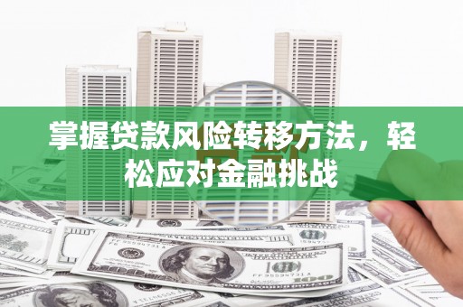 巴彦淖尔市掌握贷款风险转移方法，轻松应对金融挑战