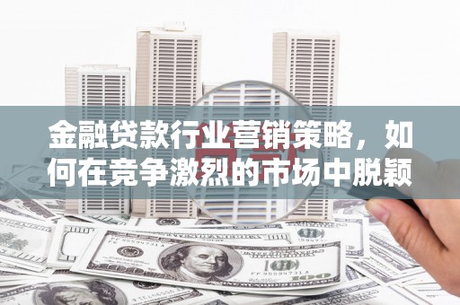 上蔡金融贷款行业营销策略，如何在竞争激烈的市场中脱颖而出？