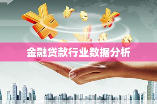 新乐金融贷款行业数据分析