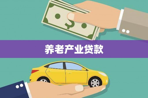 雁江养老产业贷款
