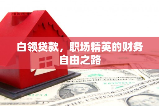萧山白领贷款，职场精英的财务自由之路