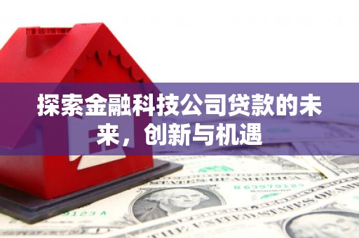朔州探索金融科技公司贷款的未来，创新与机遇