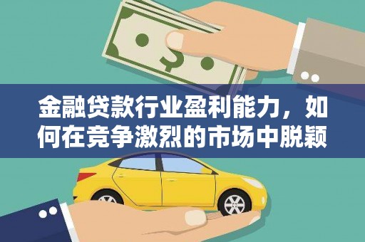 梁子湖金融贷款行业盈利能力，如何在竞争激烈的市场中脱颖而出？