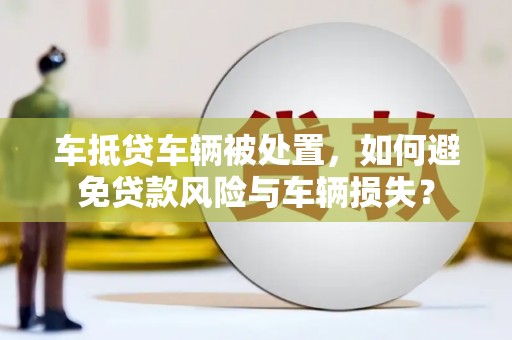 郾城车抵贷车辆被处置，如何避免贷款风险与车辆损失？