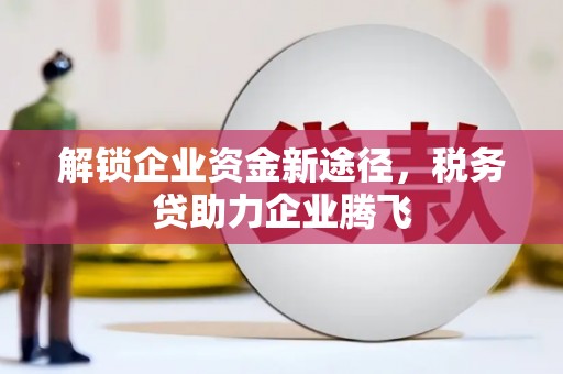 巴州解锁企业资金新途径，税务贷助力企业腾飞