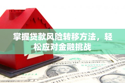 商水掌握贷款风险转移方法，轻松应对金融挑战