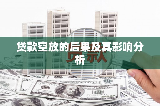 南投市贷款空放的后果及其影响分析