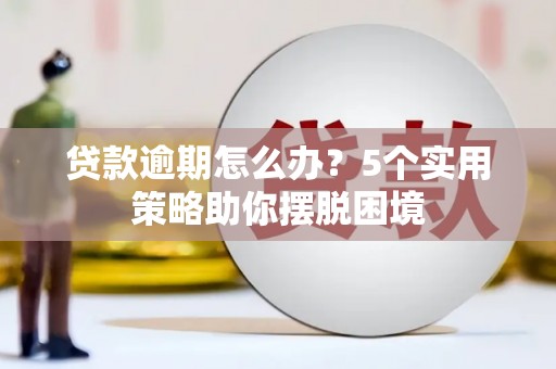 平镇贷款逾期怎么办？5个实用策略助你摆脱困境
