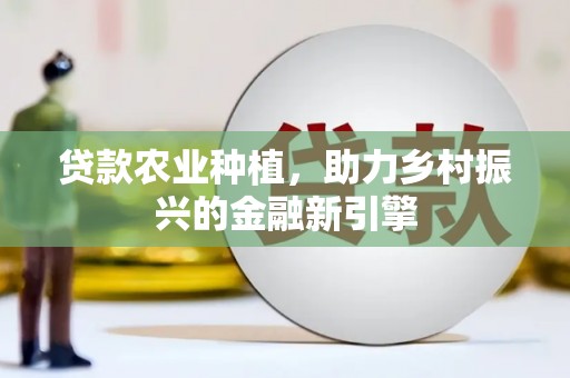 朝天贷款农业种植，助力乡村振兴的金融新引擎