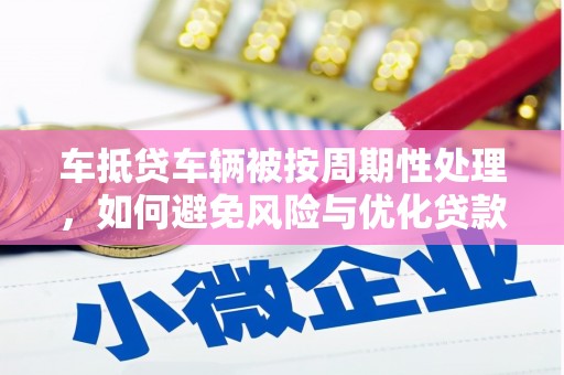 南雄车抵贷车辆被按周期性处理，如何避免风险与优化贷款策略