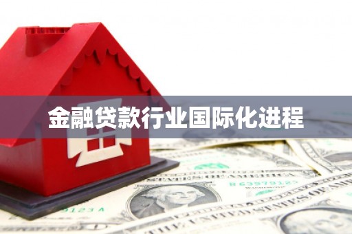 漳州金融贷款行业国际化进程