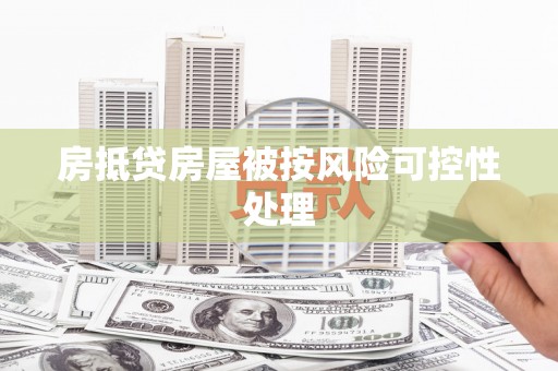 北湖房抵贷房屋被按风险可控性处理